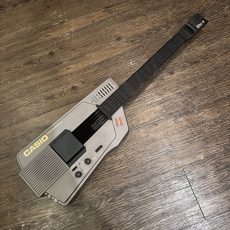 Casio DG-7 Vintage 1980s Digital Guitar Synthesizer | Reverb