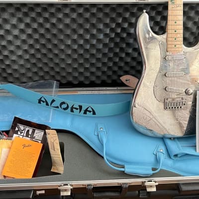 Fender Custom Shop Aloha Stratocaster 1995 Etched Aluminum image 9