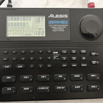 Alesis SR-16 Drum Machine 2010s - Black