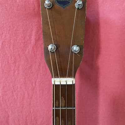 National Triolian Tenor Resonator Guitar with Sunset Art 1930(?) image 7