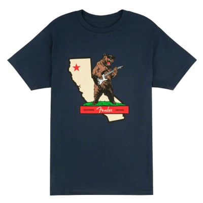 Fender Clothing T-Shirts 9190136406 Fender Rocks Cali t
