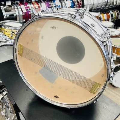 Used DW Performance 6.5x14 Snare Drum (White Marine) image 12
