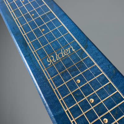 Alden Originals Traditional 6-String Lap Steel 2022 Blue Satin image 5