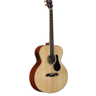 Alvrez ABT60E - Acoustic/Electric Baritone Guitar Natural Finish image 1