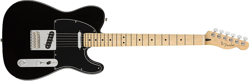Fender Players Series Telecaster Maple Neck Black image 1