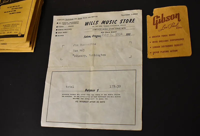 1953 Gibson Les Paul Standard Goldtop w/OHSC image 21