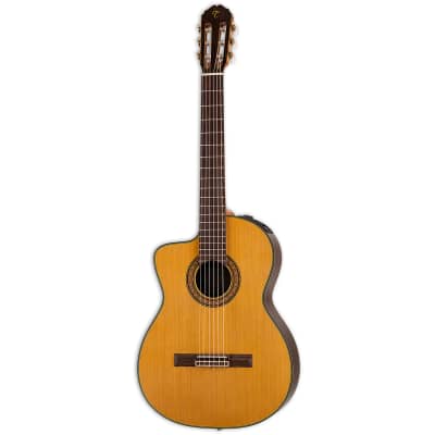 Takamine TC132SC-LH Left Handed Acoustic-Electric Guitar - Natural image 2