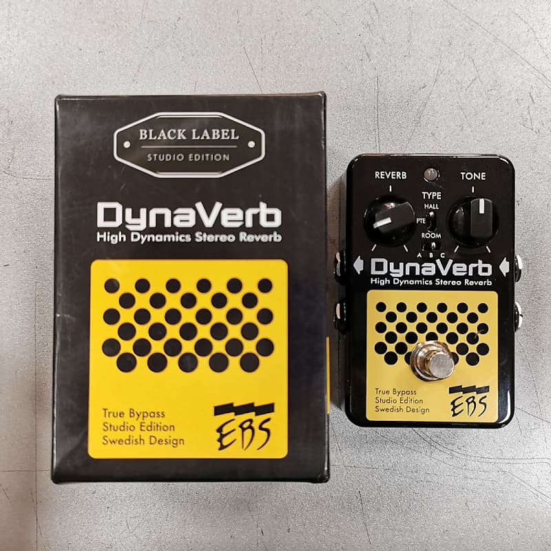 EBS DynaVerb Limited Spring Edition Stereo reverb effect | Reverb