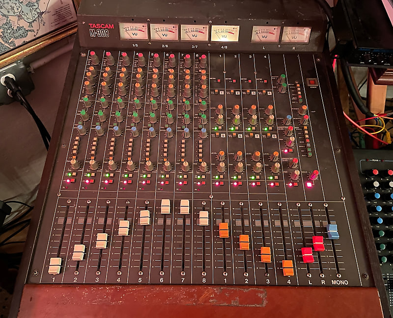 Tascam M308 Reverb UK