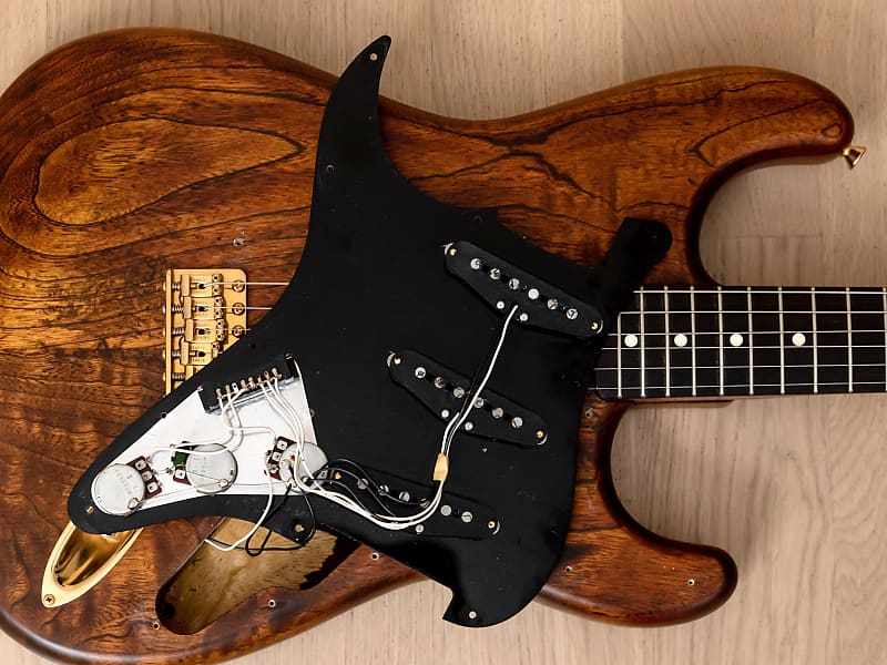 1992 Fender Stratocaster Order Made Walnut Satin Nitro | Reverb
