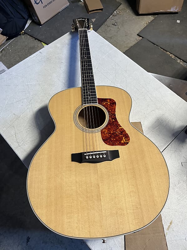 Guild F-250E Deluxe Westerly Jumbo Acoustic-Electric Guitar, | Reverb