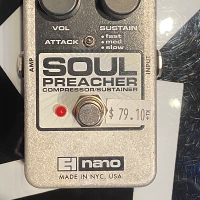 Electro-Harmonix Soul Preacher Nano Compressor / Sustainer 2007 - Present - Cream / Black image 1