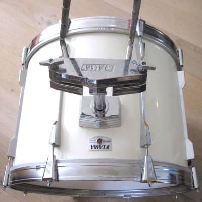 Tama Rockstar-DX 22" x 16" Bass Drum with Double Tom Mount - Vintage - JAPAN, Mahogany/Basswood image 2