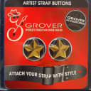 Grover GP630G Star Artist Strap Buttons (Set of 2)