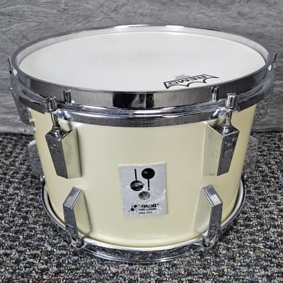 Sonor Phonic Shell Pack 10x8, 12x8, 14x10, 16x16, 22x14 Late 1980s - White image 6