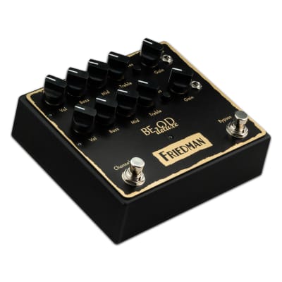 Friedman BE-OD Deluxe Dual Overdrive Effects Pedal image 2