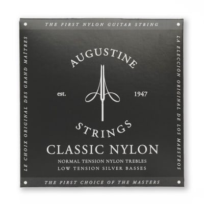 Augustine Classical Guitar String Set - Classic / Black Low Tension image 1