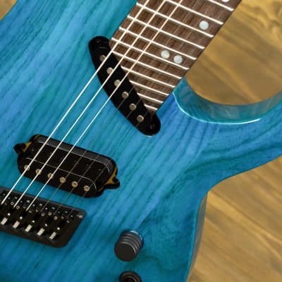 Ormsby SX Carved Top GTR6 (Run 10) Multiscale - Maya Blue Candy Gloss image 11