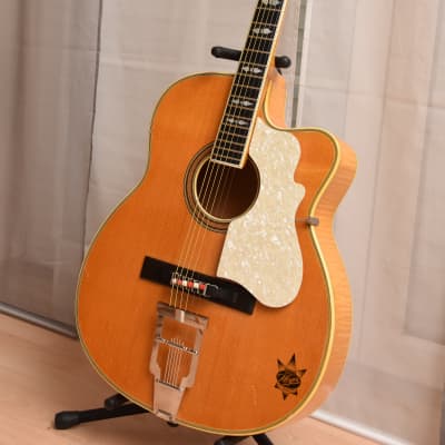 Arnold Hoyer 10b – 1959 German Vintage 6 String Western Flattop Guitar / Gitarre image 6