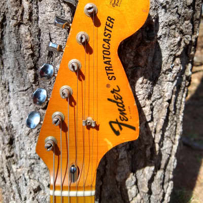 Vintage Fender Stratocaster 1972, Lightweight, Nitro, Custom Shop Ybarra pickups, Emerson harness image 10
