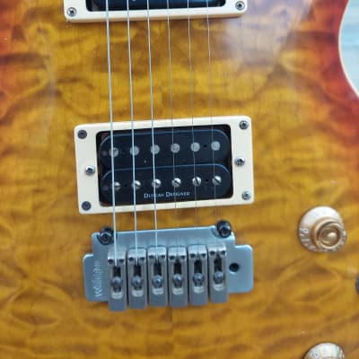 Samick Ultramatic UM4 PRS Style MIK Korea Duncan Design Grover Tuners Wilkinson Tremolo image 7