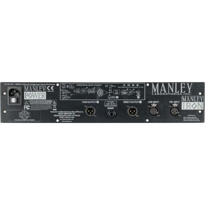 Manley Labs CORE Channel Strip with Microphone and Preamp ELOP Compressor image 2