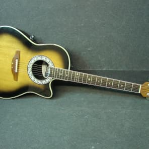 Ultra Series by Ovation Model 1528 Acoustic/Electric Shallow Back