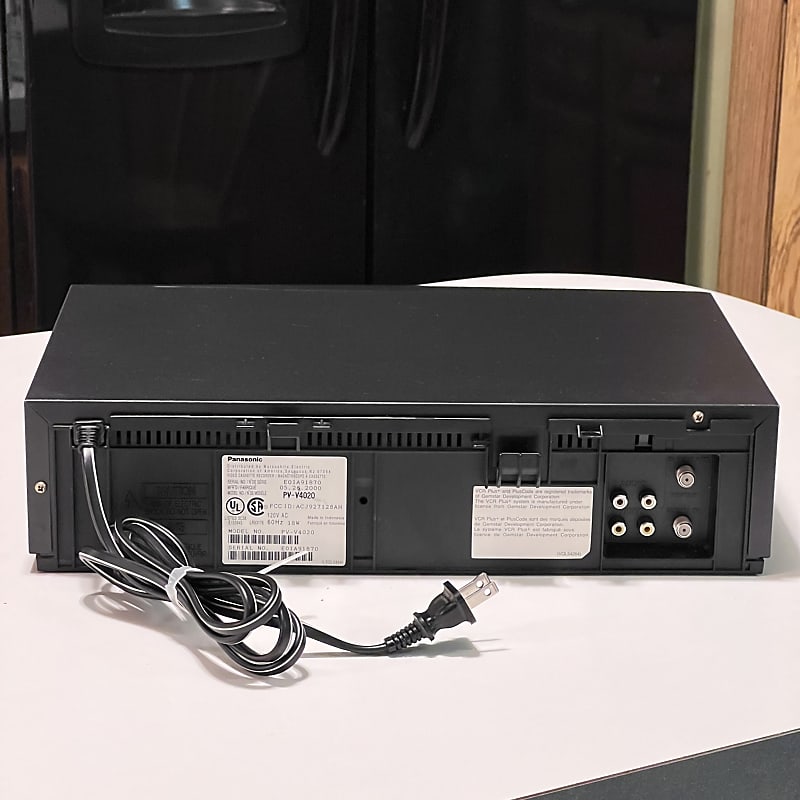 Panasonic PV-V4020 4-Head VCRnIn outlet Excellent Condition