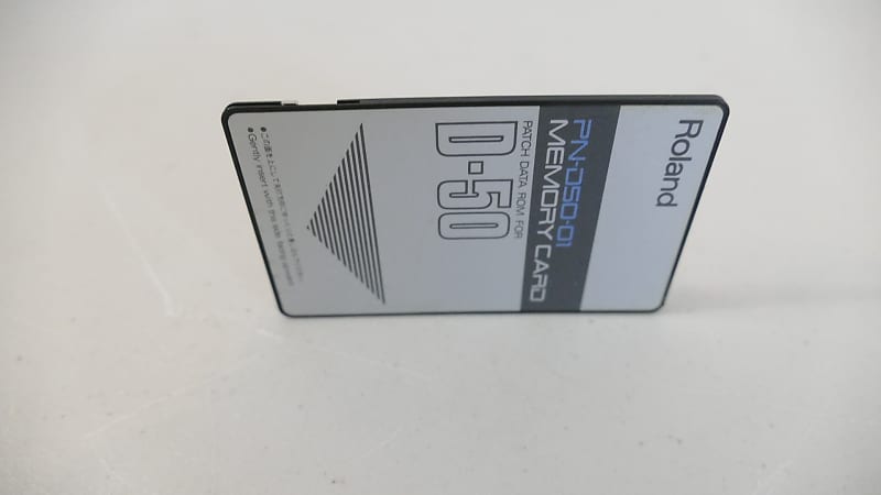 Roland D-50 -Rom Card - PN - D50 - 01 - Sustain Group | Reverb