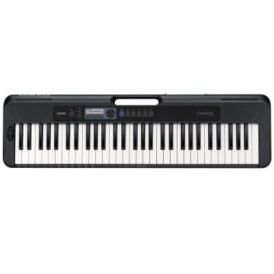 Casio CT-S300 61-Key Digital Piano Style Portable Keyboard with Touch Response and 400 Tones, Black image 4