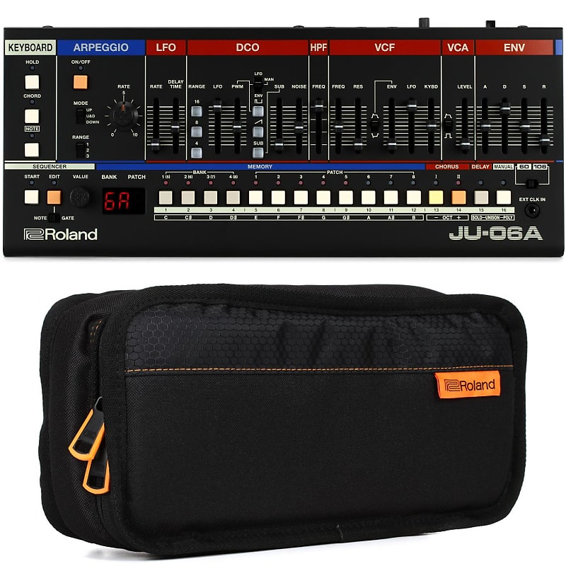Roland JU-06A Boutique Series Juno Sound Module with Carry Bag image 1