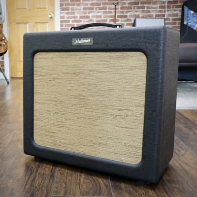 Milkman Sound TV-40 - Black Tolex w/ Wheat grill-cloth & 3-knob Spring Reverb, Alnico Speaker - NEW. (Authorized Dealer) image 3