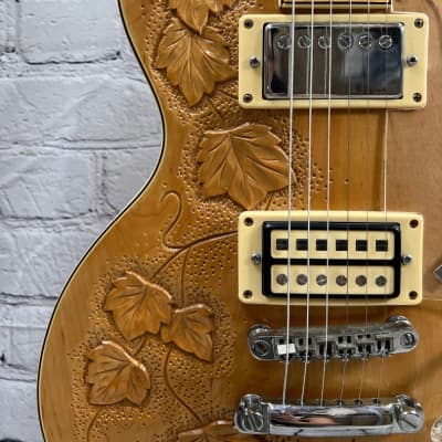 Electra 2258 Super Magnum Tree of Life Electric Guitar, Carved top, MIJ + Case image 10