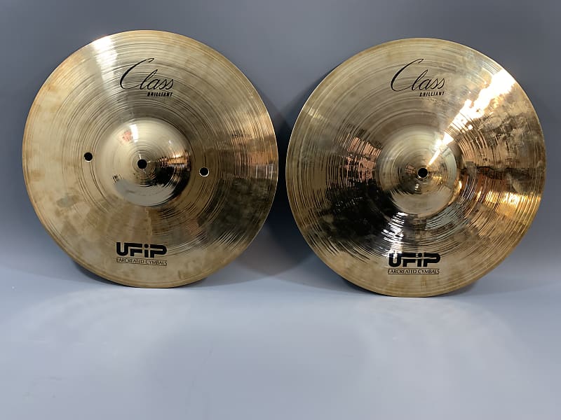 UFIP 14" Class Series Brilliant HiHat Cymbals CS14BHH Reverb