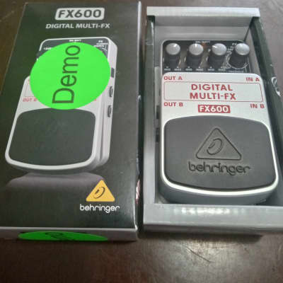 Behringer Digital Multi fx 600 stereo pedal 2022 - Silver for sale