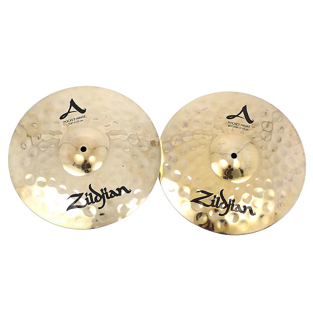 Zildjian 13" A Series Pocket Hi-Hat Cymbals (Pair) image 1