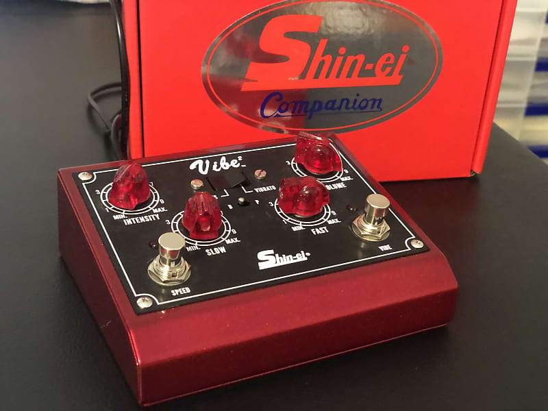 Shin-ei Vibe 2 (Voodoo Red) || Univibe Pedal Vibe-2 Vibe2