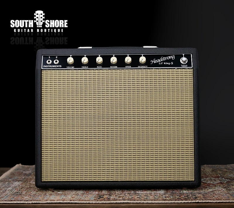 Headstrong Lil’ King S 2025 - 25W w/ 6l6’s - Black / Wheat - 12” GA-SC30. NEW, (Authorized Dealer) image 1