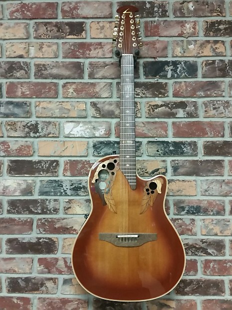 Ovation 2985-1 1985 Honeyburst 12-Strings Collectors Series Acoustic  Electric Guitar with Hard Case