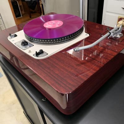 Garrard 301 1965 Cream white, Paduk DAS Plinth, Ortofon AB-309 12” version image 2