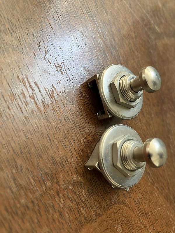 Grover Strap Locks Aged Nickel Reverb