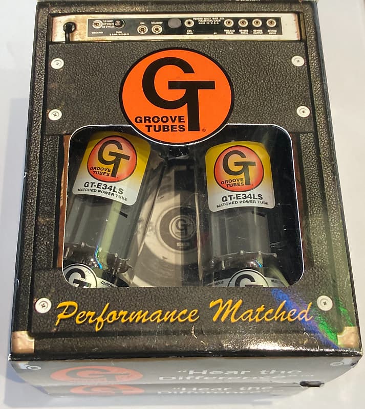 Groove Tube s GT-E34LS Power Tubes - Matched Pair - Medium 7