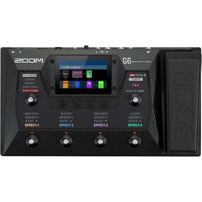 Zoom G6 Multi-Effects Processor for sale