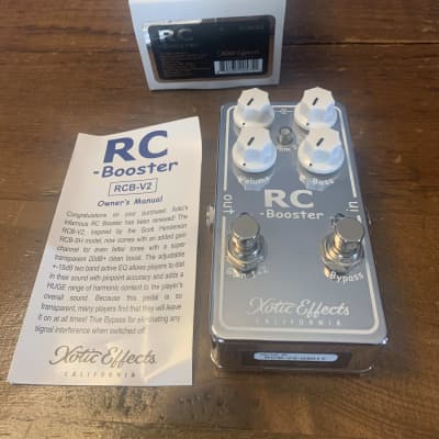 Xotic RC Booster V2 | Reverb