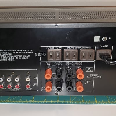 Vintage Stereo Integrated Amplifier Technics SU-V660 image 8