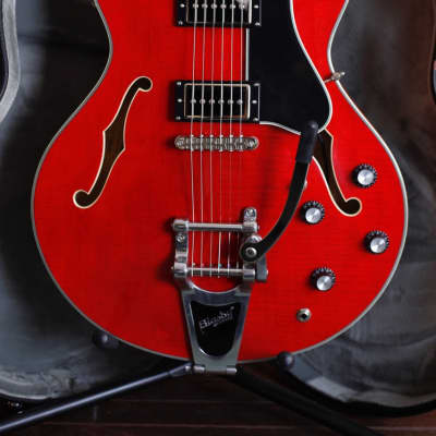 Eastman T486B RD Semi-Hollow Electric Guitar for sale