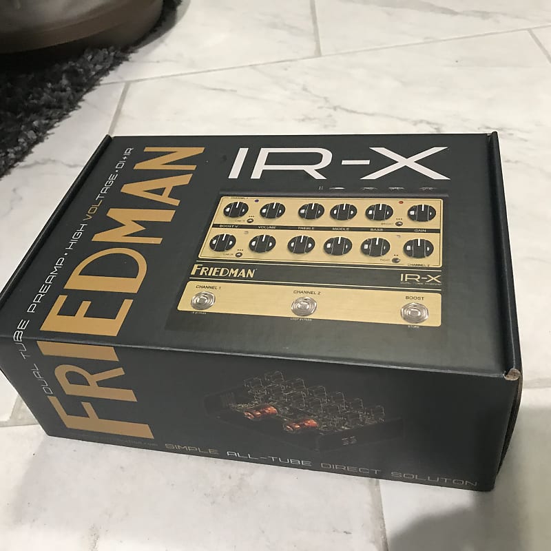 Friedman IR-X Dual Tube Preamp | Reverb