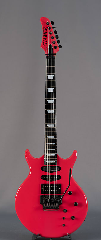 Hamer Steve Stevens I Custom 1991 - Fuchsia Pink | Reverb