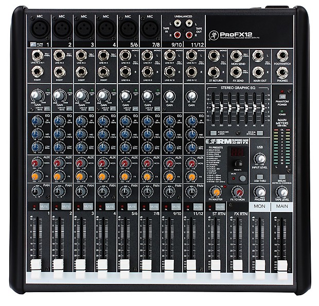 Mackie ProFX12 12-Channel Effects Mixer image 1