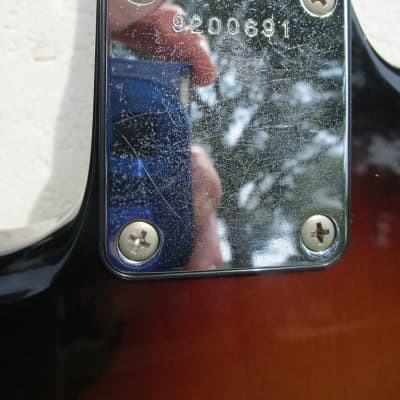 Bill's Brothers Excellent Stratocaster Guitar, 1950's Copy, 1992